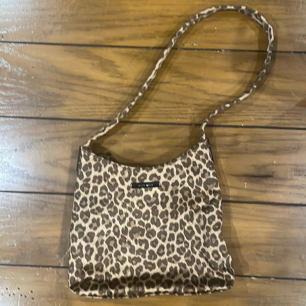 Nine West Leopard Print Shoulder Purse